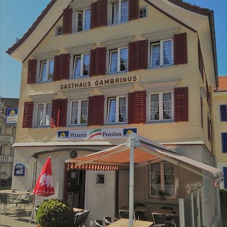 Pizzeria-Pension Gambrinus Walzenhausen Bagian luar foto